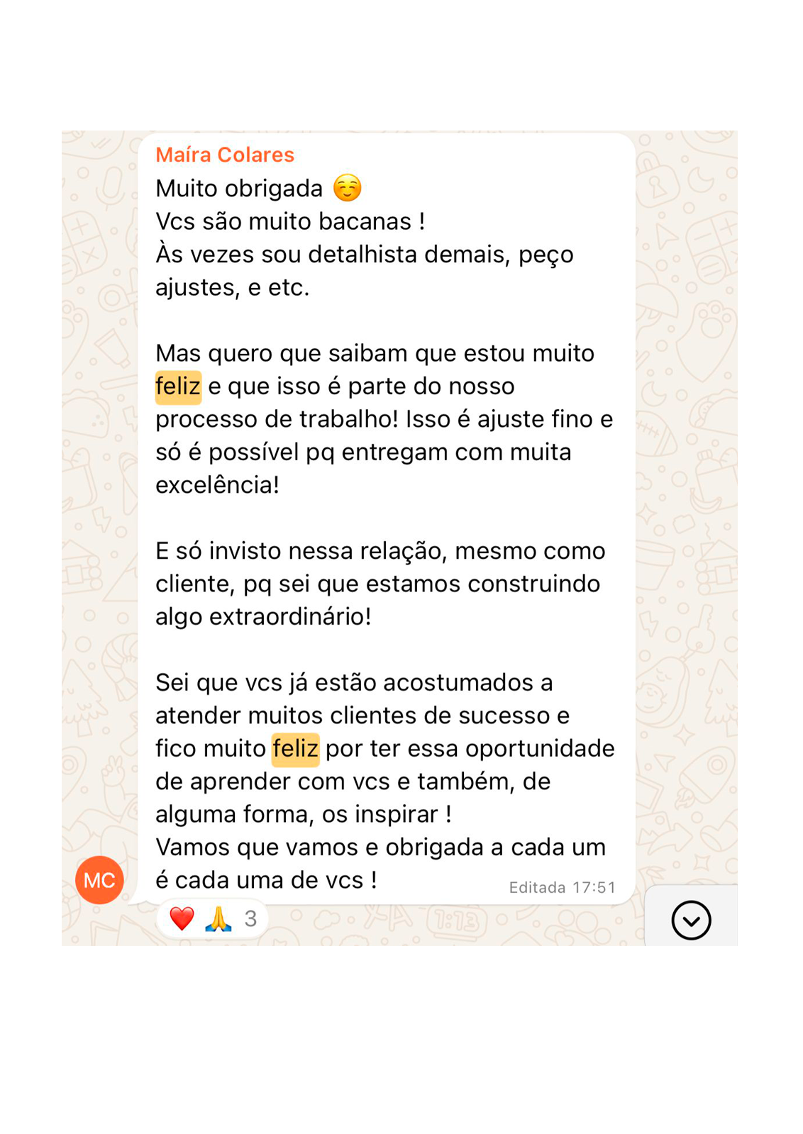 depoimento maira